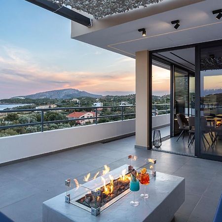 Sounio Panoramic Loft Apartment ซูนิโอ ภายนอก รูปภาพ