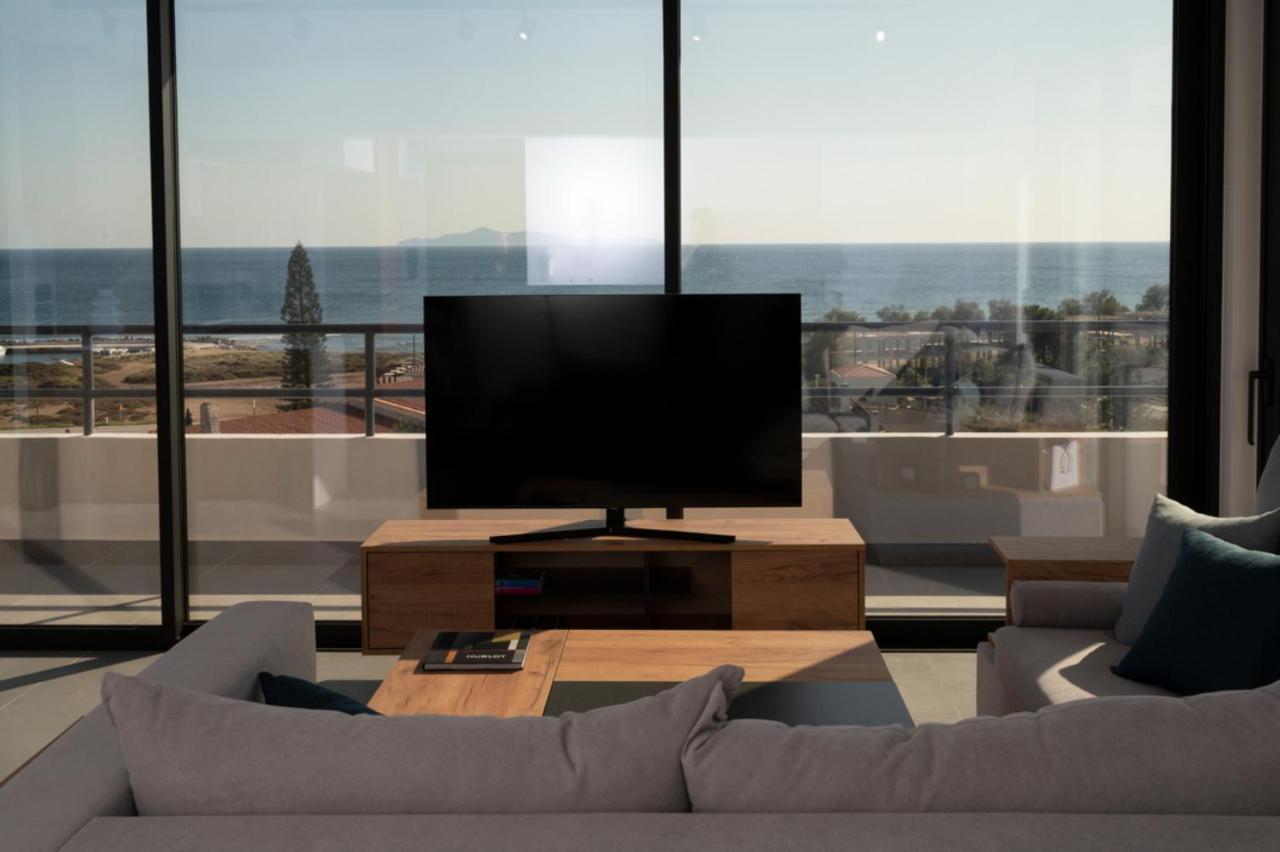 Sounio Panoramic Loft Apartment ซูนิโอ ภายนอก รูปภาพ
