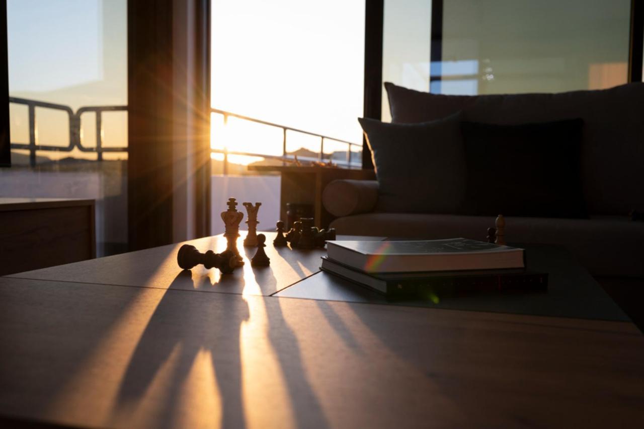 Sounio Panoramic Loft Apartment ซูนิโอ ภายนอก รูปภาพ