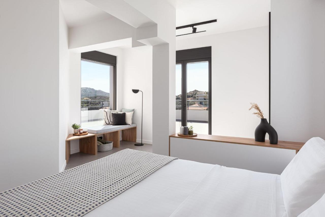 Sounio Panoramic Loft Apartment ซูนิโอ ภายนอก รูปภาพ