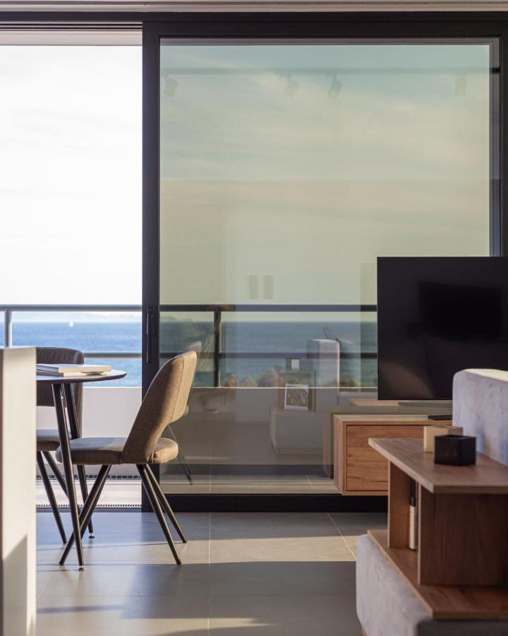 Sounio Panoramic Loft Apartment ซูนิโอ ภายนอก รูปภาพ