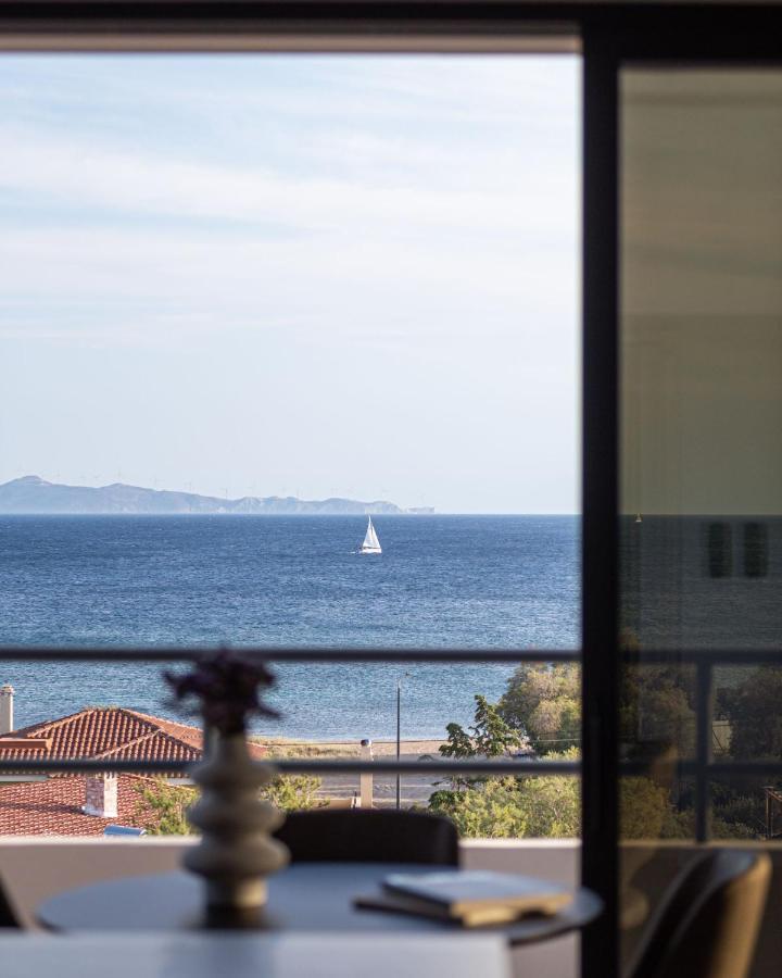 Sounio Panoramic Loft Apartment ซูนิโอ ภายนอก รูปภาพ