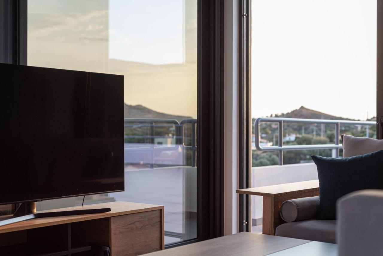 Sounio Panoramic Loft Apartment ซูนิโอ ภายนอก รูปภาพ