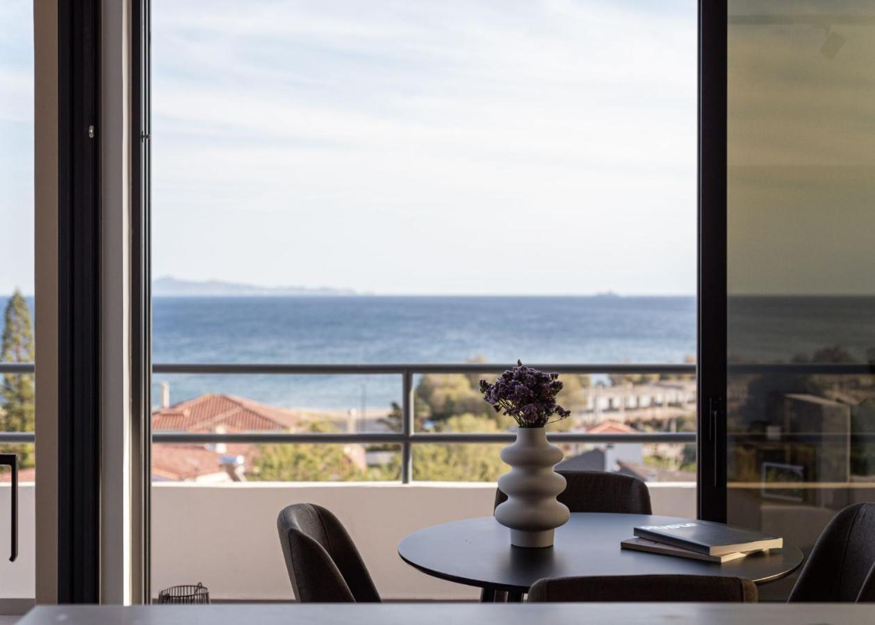 Sounio Panoramic Loft Apartment ซูนิโอ ภายนอก รูปภาพ