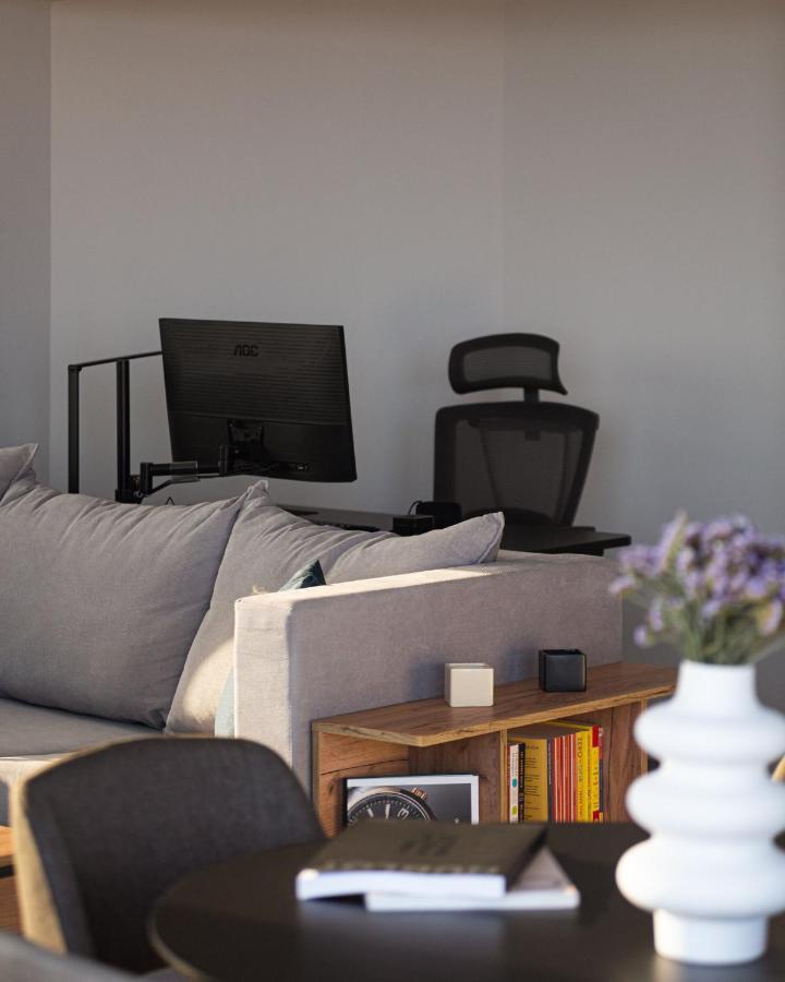 Sounio Panoramic Loft Apartment ซูนิโอ ภายนอก รูปภาพ