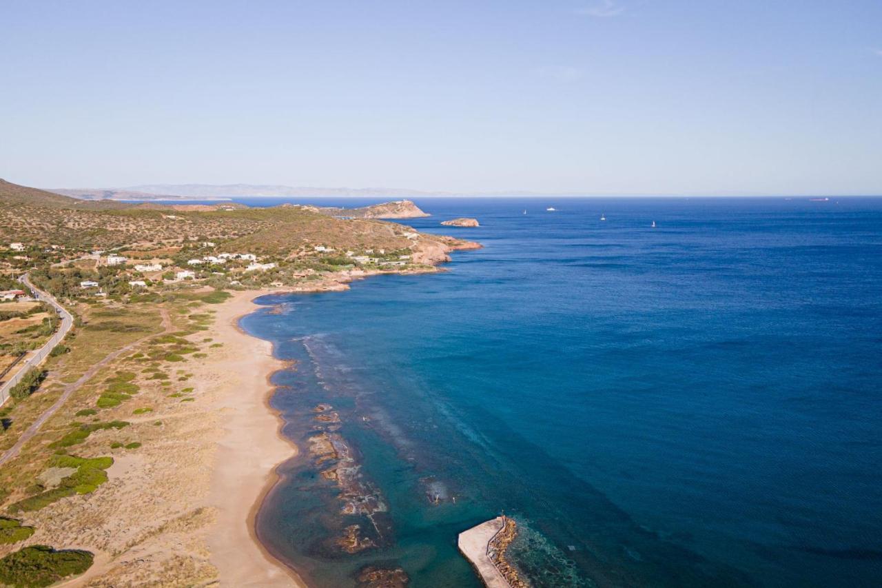Sounio Panoramic Loft Apartment ซูนิโอ ภายนอก รูปภาพ