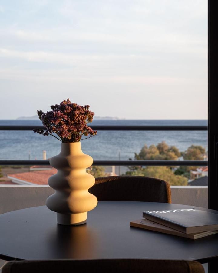 Sounio Panoramic Loft Apartment ซูนิโอ ภายนอก รูปภาพ
