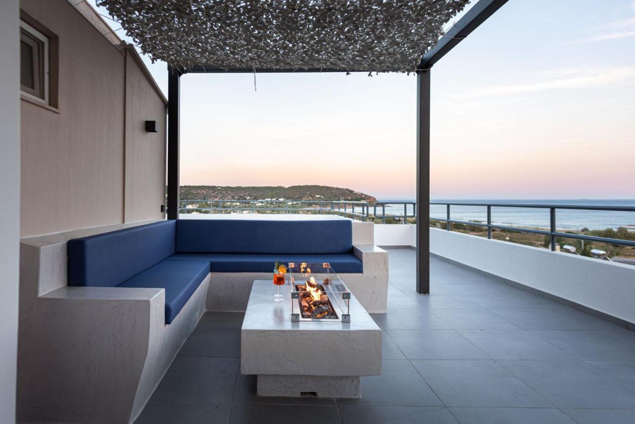 Sounio Panoramic Loft Apartment ซูนิโอ ภายนอก รูปภาพ
