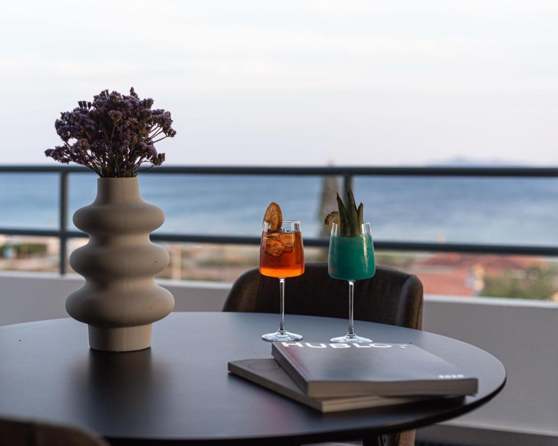 Sounio Panoramic Loft Apartment ซูนิโอ ภายนอก รูปภาพ