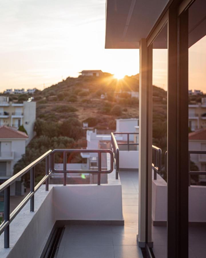 Sounio Panoramic Loft Apartment ซูนิโอ ภายนอก รูปภาพ